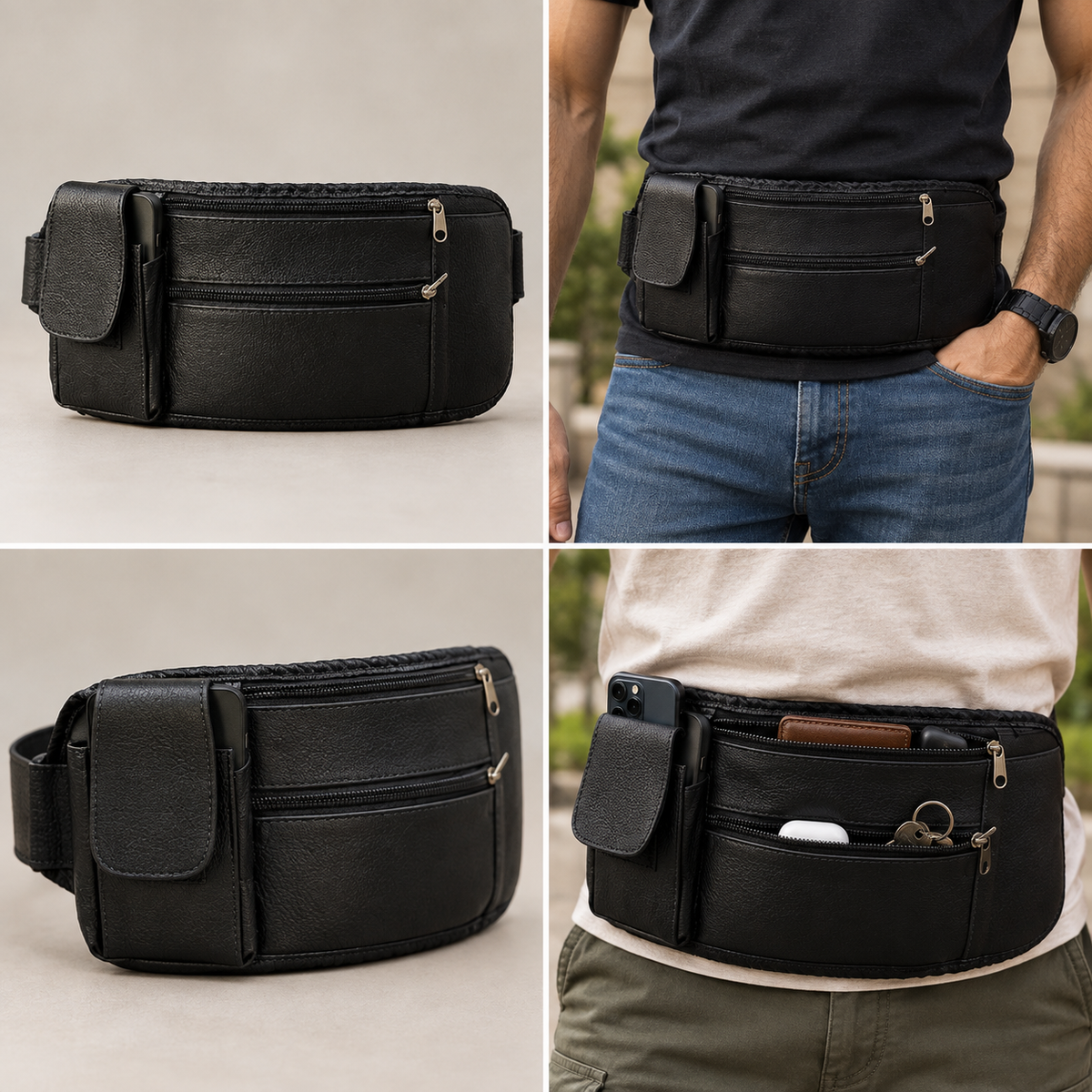 Everyday Carry Waist Belt - Black - EDC #1