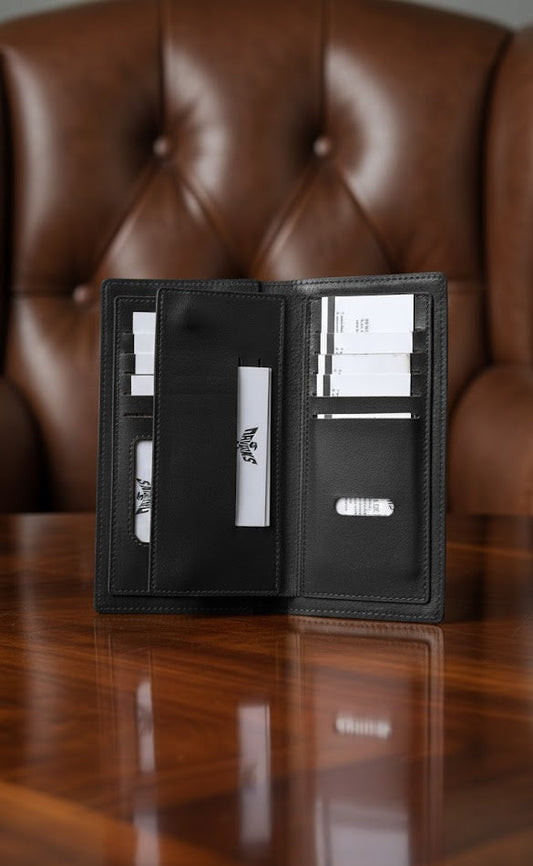 Leather Wallets - Checkbook - CBLW#1