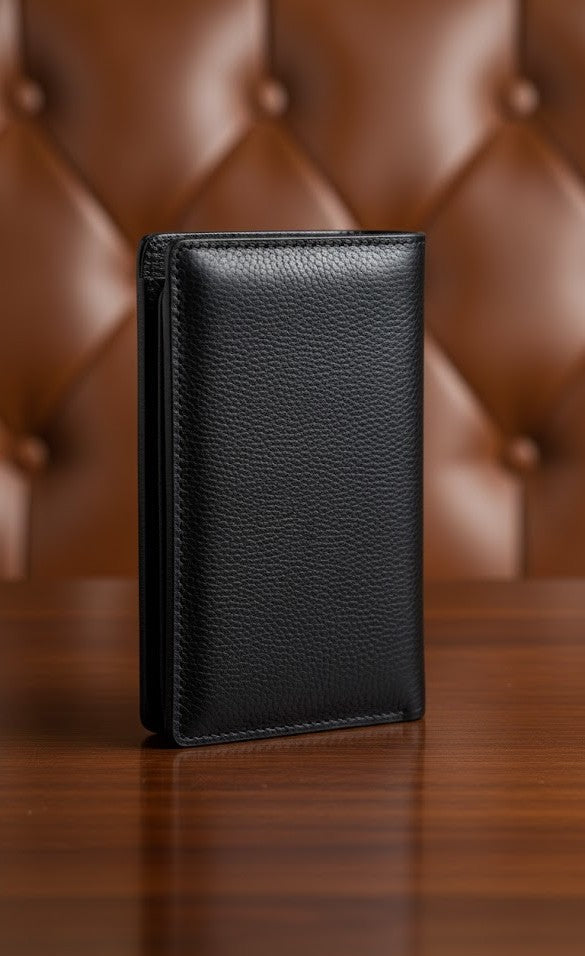 Leather Wallets - Checkbook - CBLW#1