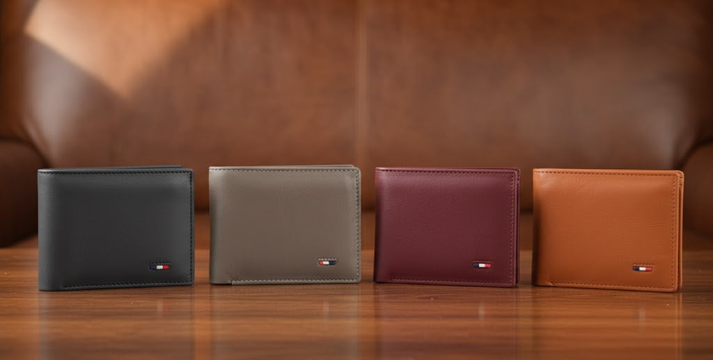 Leather Wallets - Three-Flap Brown - TFLW#2
