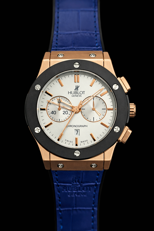 Premium Leather Watches - Blue-Gold - LW#1