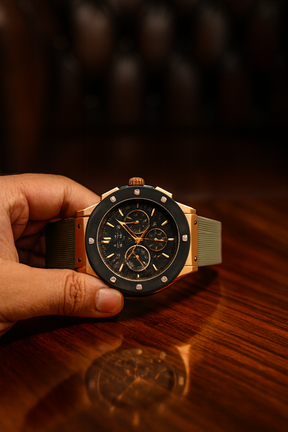 Premium Watches - Grey-Gold - LW#2