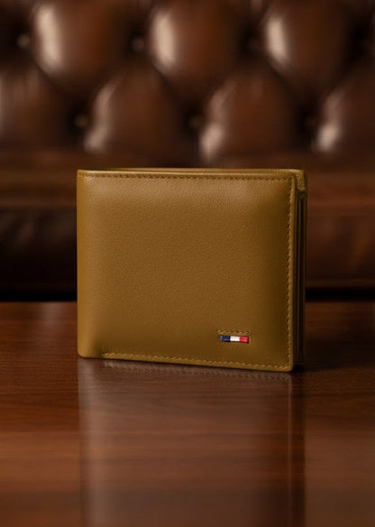Gift / Combo Box - Soft Leather Wallet with Wrist Watch (Matching Color)