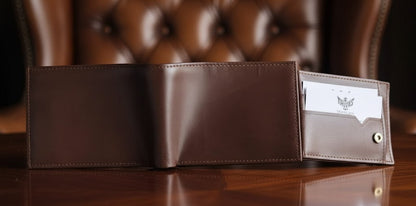 Leather Wallets - Three-Flap Black - TFLW#3