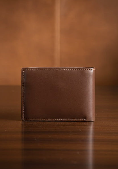 Leather Wallets - Three-Flap Black - TFLW#3