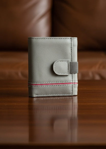 Leather Wallet - Trifold Black - TLW#1