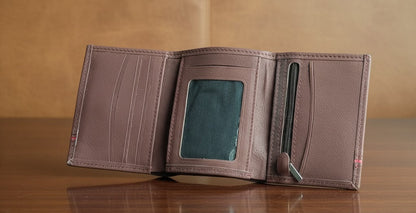 Leather Wallets - Trifold Brown - TLW#1